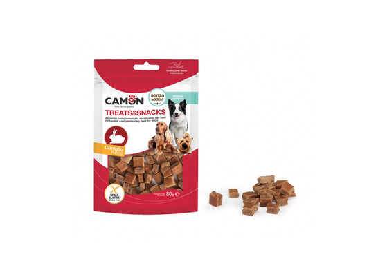 Snack per cani "Dadini al coniglio" - Camon