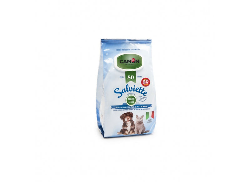 Salviette Igienizzanti "Maxi Formato"  (100 salviette) - Camon