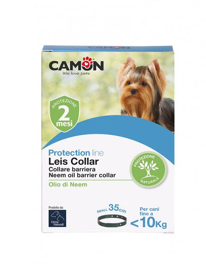 Collare antiparassitario naturale "Leis Barriera all'Olio di Neem" - Orme Naturali Camon