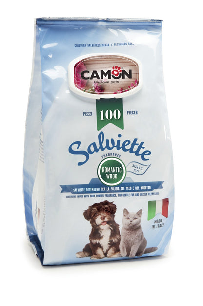 Salviette Igienizzanti "Maxi Formato"  (100 salviette) - Camon