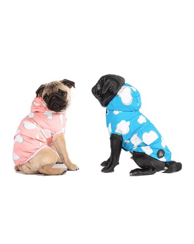 Impermeabile Pocket "Soft Dream Rainjacket Azzurro" - I Love My Dog
