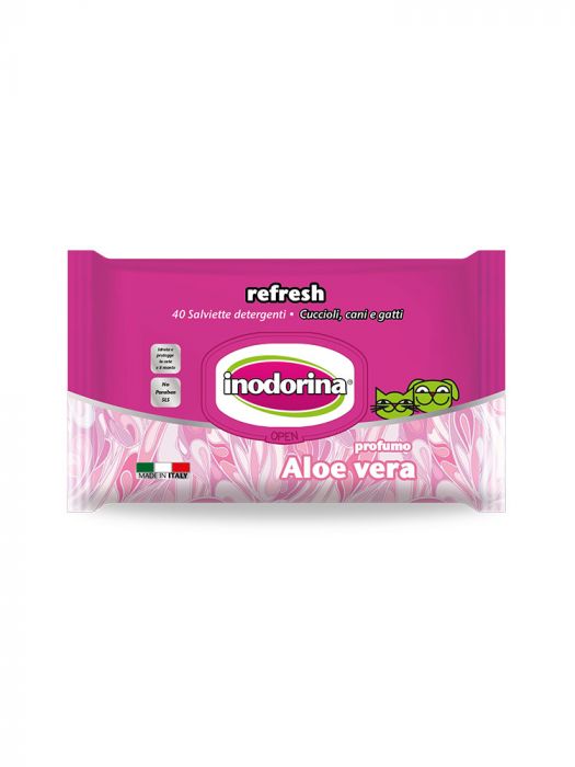 Salviette detergenti "Refresh Extra" 40 pezzi - Inodorina