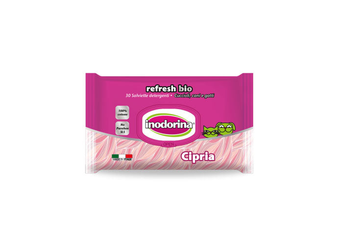Salviette detergenti "Refresh Bio" 30 pezzi - Inodorina