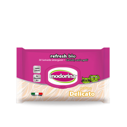 Salviette detergenti "Refresh Bio" 30 pezzi - Inodorina