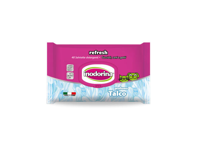 Salviette detergenti "Refresh Extra" 40 pezzi - Inodorina