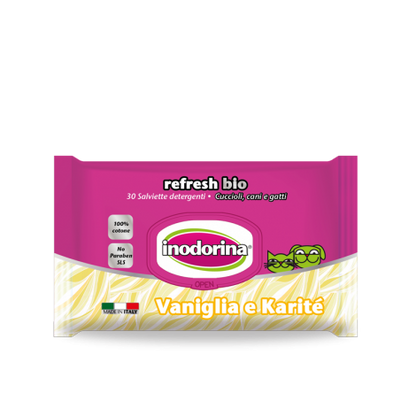 Salviette detergenti "Refresh Bio" 30 pezzi - Inodorina