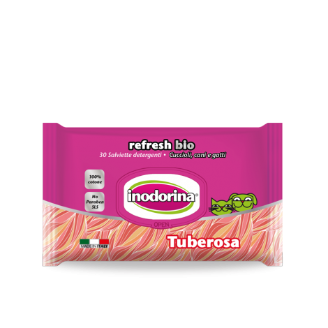 Salviette detergenti "Refresh Bio" 30 pezzi - Inodorina