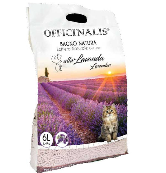 Lettiera naturale "Bagno Natura Lavanda" - Officinalis Dalla Grana