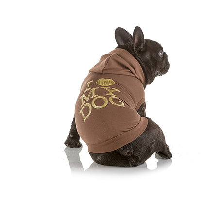 Felpa "Metal Silicone" - I Love My Dog