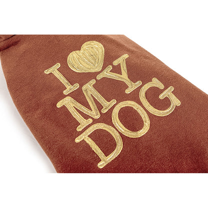 Felpa "Metal Silicone" - I Love My Dog