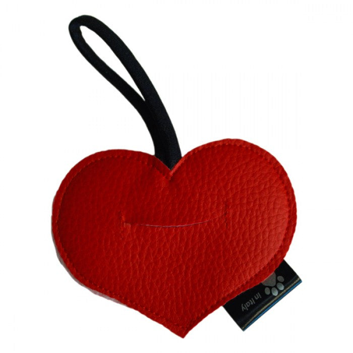 Porta sacchetti "Minibag Cuore Mini In Vinilpelle Rosso" - Switchdog