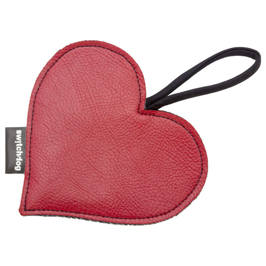 Porta sacchetti "Minibag Cuore In Vinilpelle Rosso" - Switchdog