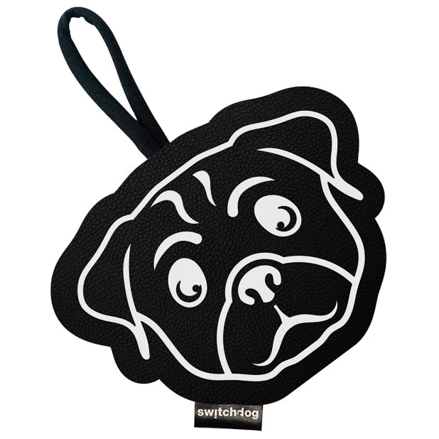 Porta sacchetti "Minibag Pug Nero" - Switchdog
