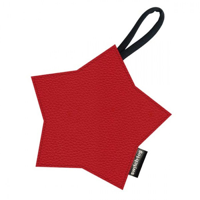 Porta sacchetti "Minibag Stella In Vinilpelle Rosso" - Switchdog
