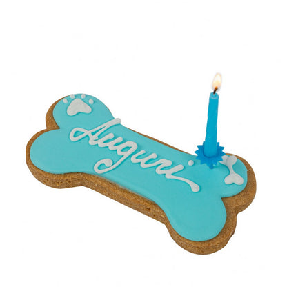 Tortina di compleanno osso azzurro "Birthday Bone" - Doggye Bag