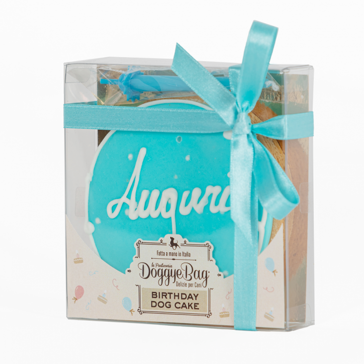 Tortina di compleanno azzurra “Birthday Cake” - Doggye Bag