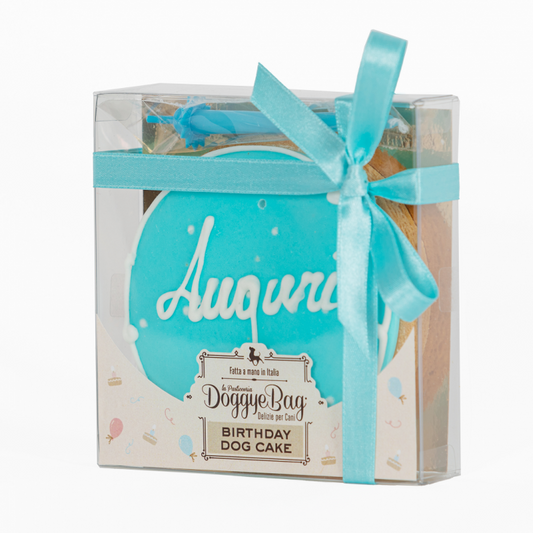 Tortina di compleanno azzurra “Birthday Cake” - Doggye Bag