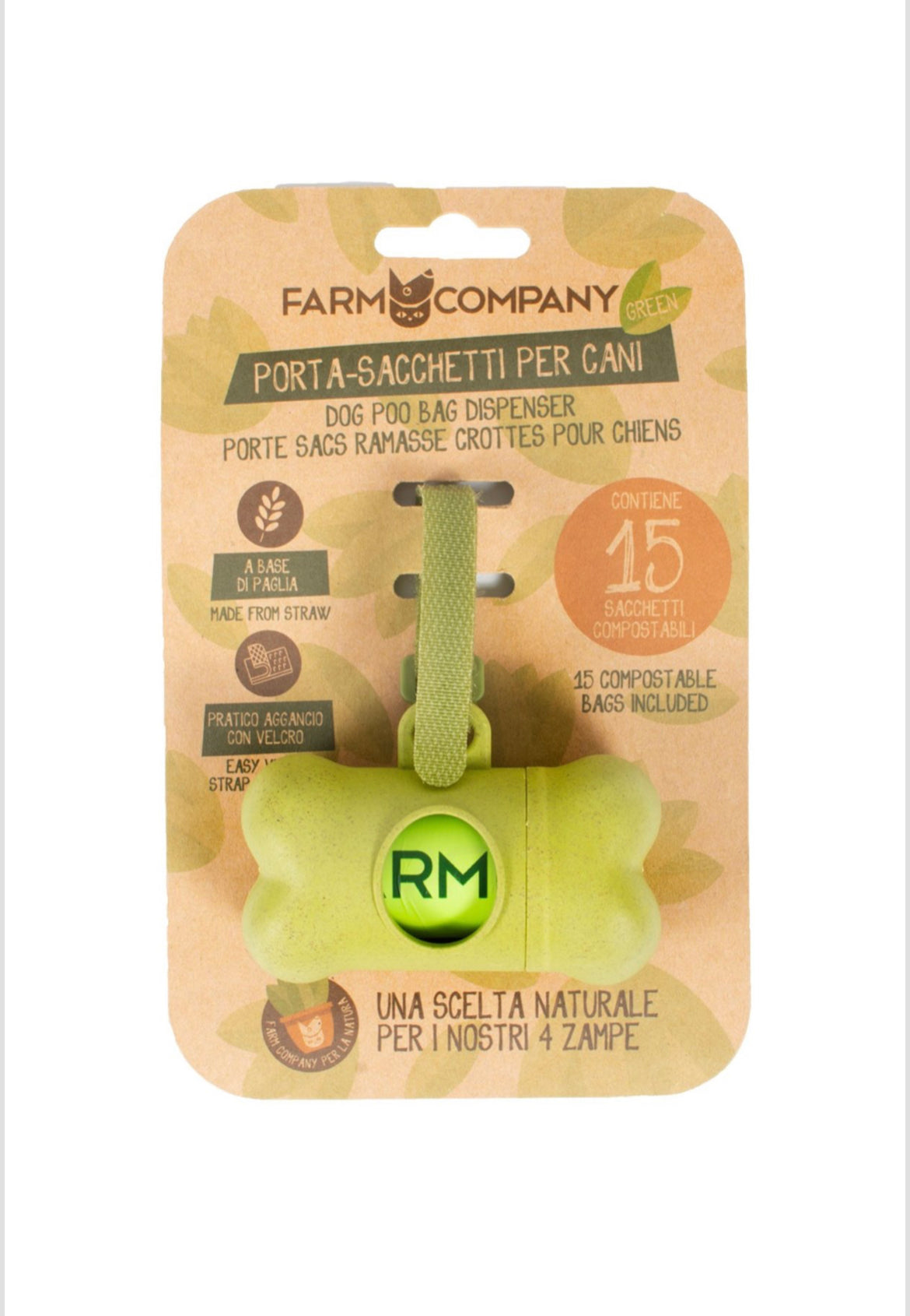 Porta Sacchetti “Biodegradabile” - Farm Company